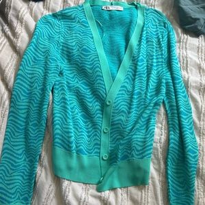 zara cardigan